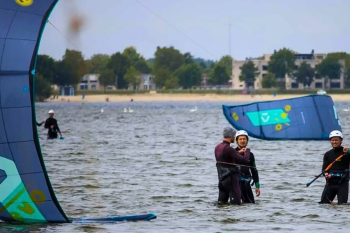 Leren kitesurfen