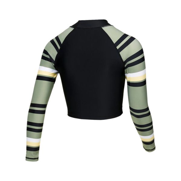 Mystic Jayde LS Crop Rash