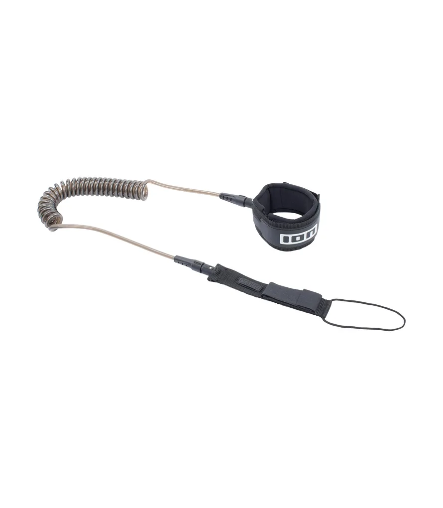 Ion SUP Core Leash coiled