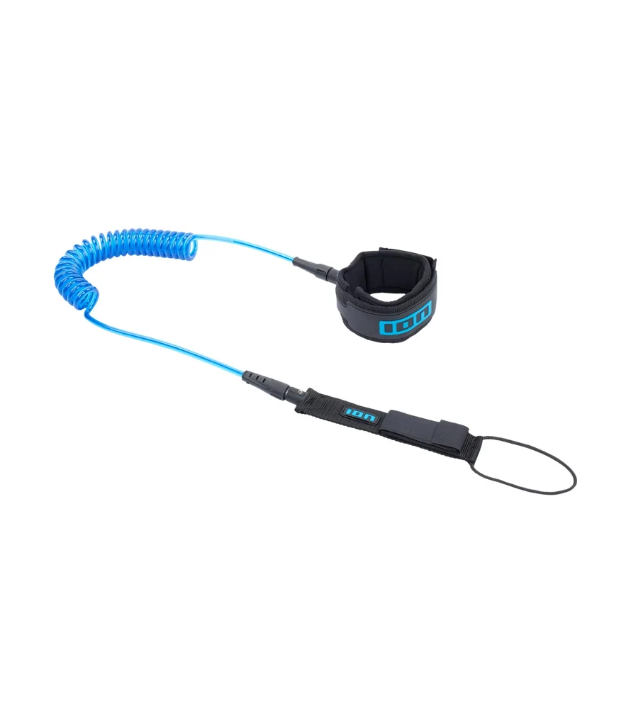 Ion SUP Core Leash coiled