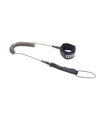 Ion SUP Core Leash coiled