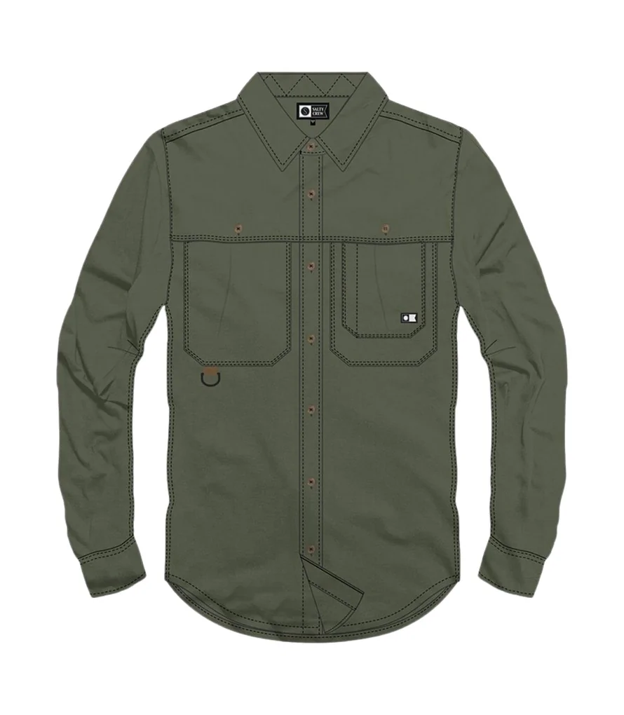 Salty crew LONG HAUL LS SHIRT