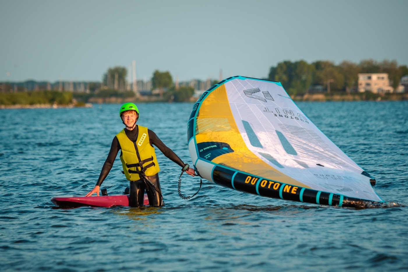 Leren wingfoilen bij Telstar Surf