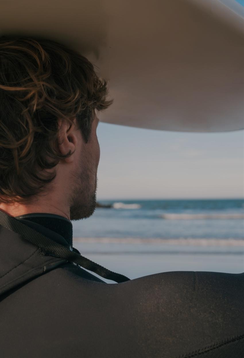 Verschillende neopreen items voor watersporters